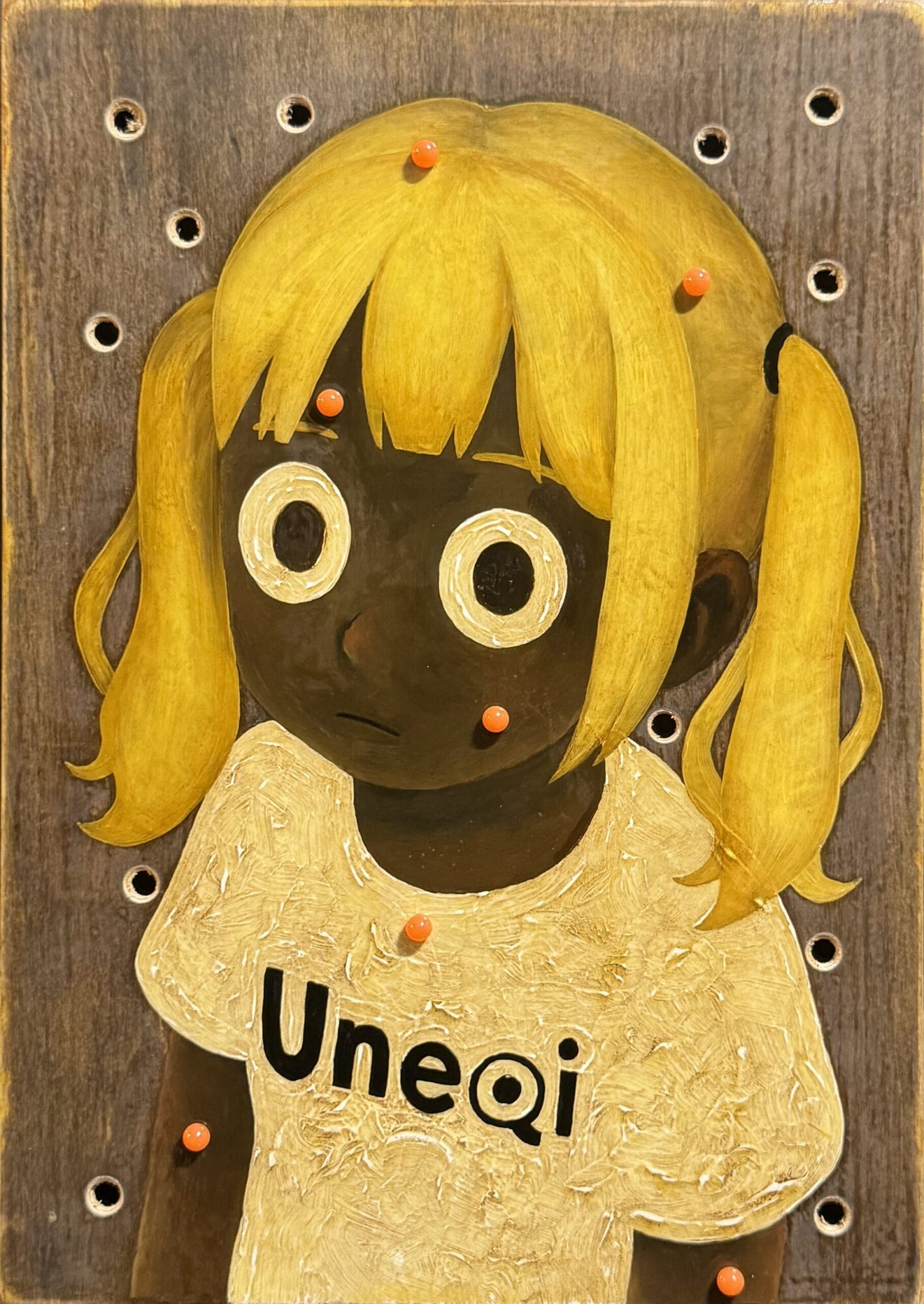 #011 Blond Twin tails