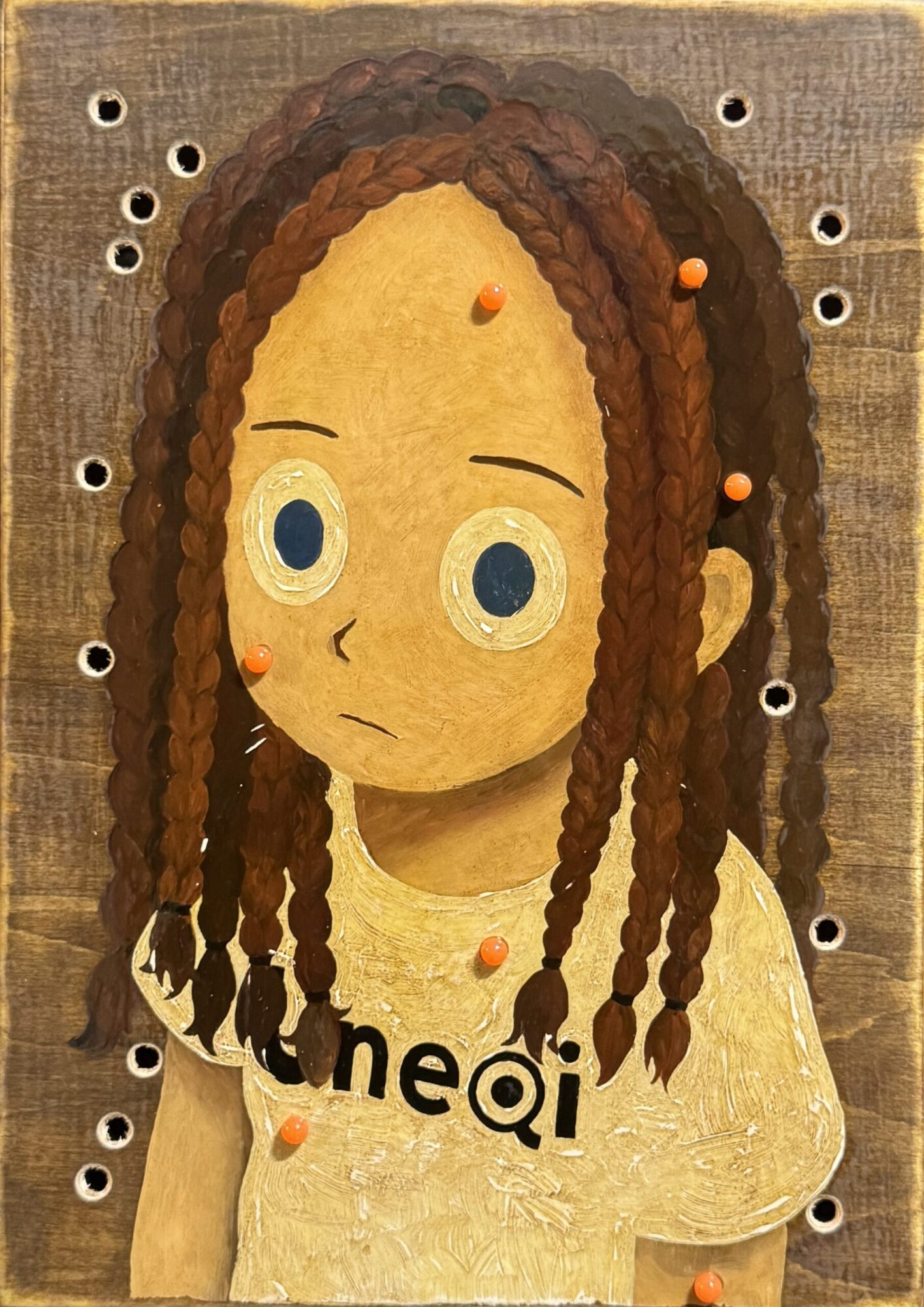 #016 Brown Multi Braids